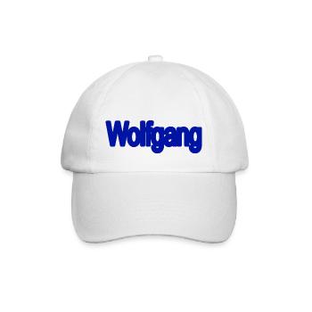 Wolfgang - Baseballkappe - Weiß/Weiß - Vorne