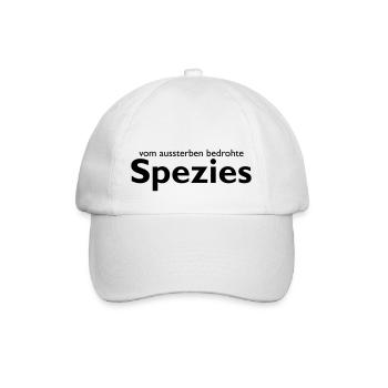 vom aussterben bedrohte Spezies - Baseballkappe - Weiß/Weiß - Vorne