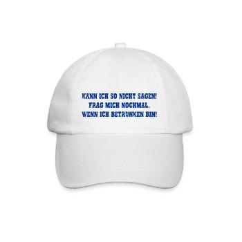 Ouzimade - Baseballkappe - Weiß/Weiß - Vorne