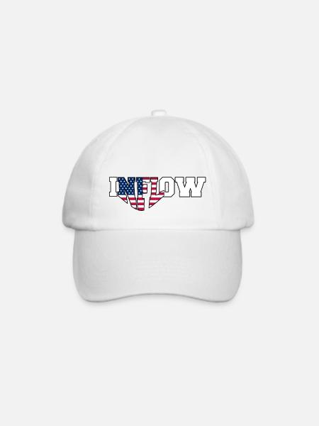 INFLOW | Election 2024 - Baseballkappe - Weiß/Weiß