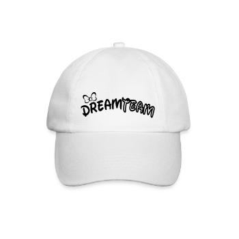 Dreamteam - Baseballkappe - Weiß/Weiß - Vorne