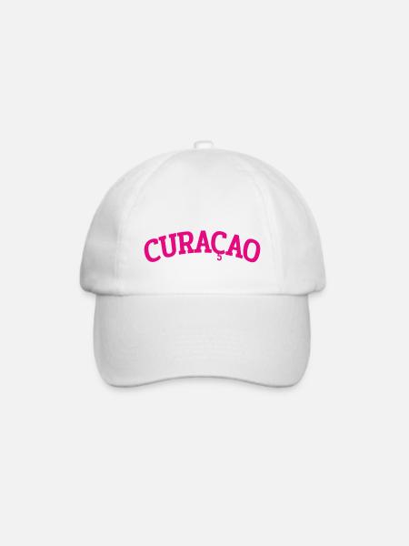 Curacao - Est 1499 - Dutch Caribbean - Karibik - Baseballkappe - Weiß/Weiß