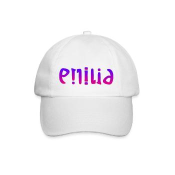 Emilia - Baseballkappe - Weiß/Weiß - Vorne