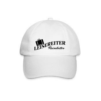 Reiseleiter LeiseReiter Koffer AlpSign.de - Baseballkappe - Weiß/Weiß - Vorne