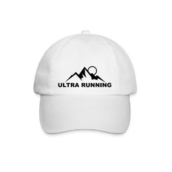 Trail Running Sport Ultra Trail Runner - Baseballkappe - Weiß/Weiß - Vorne