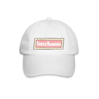 Fancy Republic - Baseballkappe - Weiß/Weiß - Vorne
