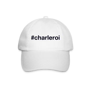 CHARLEROI Hashtag - Baseballkappe - Weiß/Weiß - Vorne