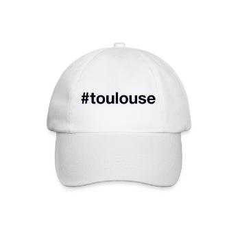 TOULOUSE Hashtag - Baseballkappe - Weiß/Weiß - Vorne