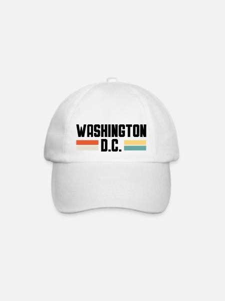WASHINGTON DC - Baseballkappe - Weiß/Weiß