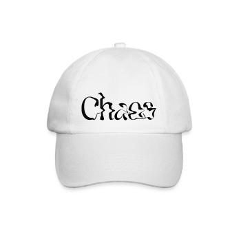 Chaos - Baseballkappe - Weiß/Weiß - Vorne