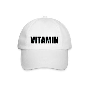 Vitamin Sea - Baseballkappe - Weiß/Weiß - Vorne