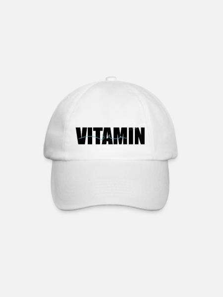 Vitamin Sea - Baseballkappe - Weiß/Weiß