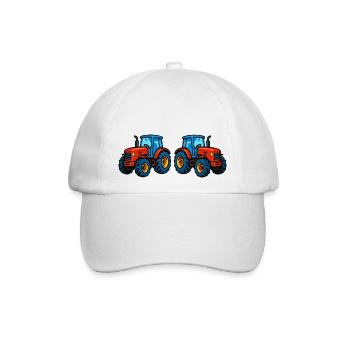 trekker 2 - Baseballkappe - Weiß/Weiß - Vorne