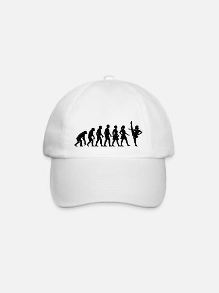 EVOLUTION SOLO MARICHEN solomariechen gardetanz - Baseballkappe - Weiß/Weiß