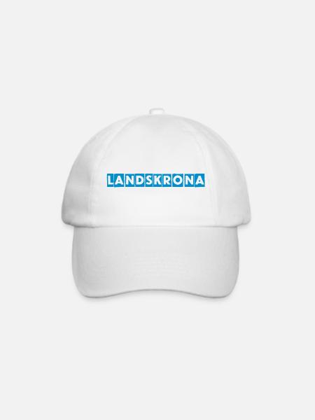 Landskrona - Baseballkappe - Weiß/Weiß