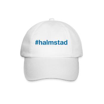 Halmstad Sverige Sweden Schweden - Baseballkappe - Weiß/Weiß - Vorne