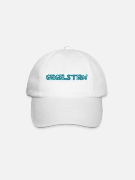 Geigelstein als Trekking - Baseballkappe - Weiß/Weiß