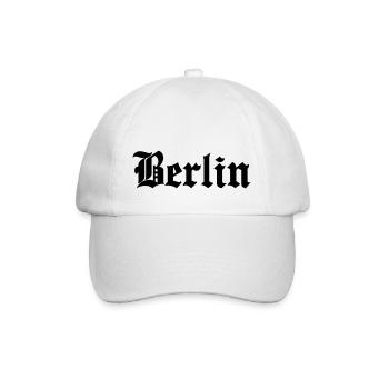 Berlin - Baseballkappe - Weiß/Weiß - Vorne