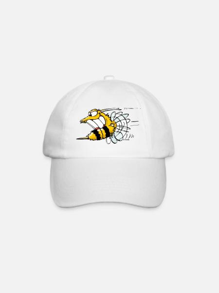 Wespen-Joe - Baseballkappe - Weiß/Weiß