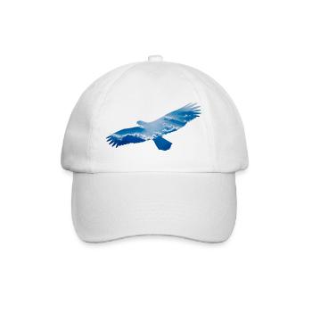 Adler - Baseballkappe - Weiß/Weiß - Vorne