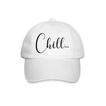 CHILL - Baseballkappe - Weiß/Weiß - Vorne