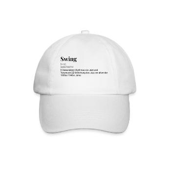 Swing - Baseballkappe - Weiß/Weiß - Vorne