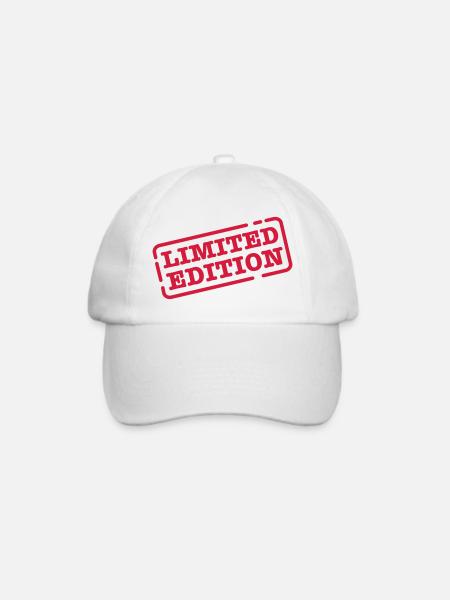 limited edition - Baseballkappe - Weiß/Weiß