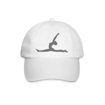 sport - Baseballkappe - Weiß/Weiß - Vorne
