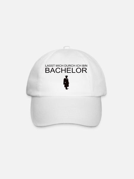 Bachelor - Baseballkappe - Weiß/Weiß
