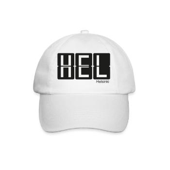 Helsinki - Baseballkappe - Weiß/Weiß - Vorne