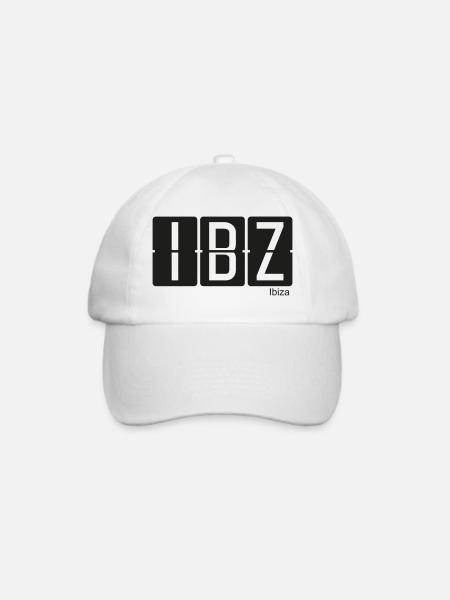 Ibiza - Baseballkappe - Weiß/Weiß