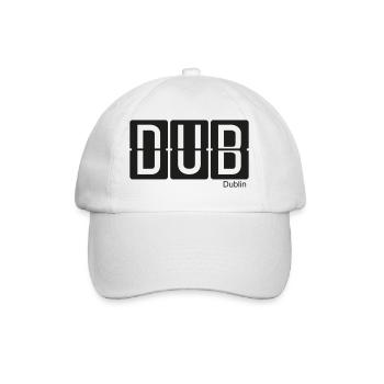 Dublin - Baseballkappe - Weiß/Weiß - Vorne
