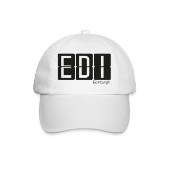 Edinburgh - Baseballkappe - Weiß/Weiß - Vorne