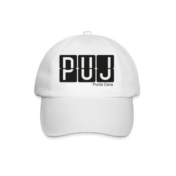 Punta Cana - Baseballkappe - Weiß/Weiß - Vorne