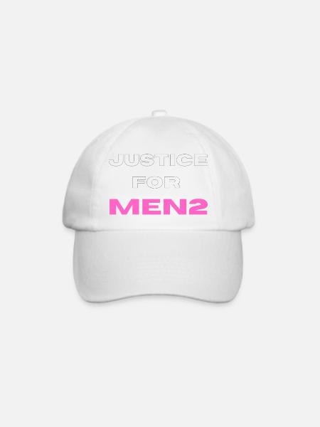 Justice for men2 - Baseballkappe - Weiß/Weiß