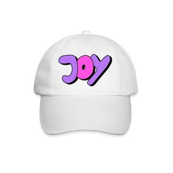 Joy - Baseballkappe - Weiß/Weiß - Vorne