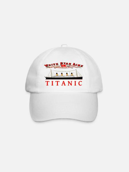 TITANIC Kreation Louis RUNEMBERG © Adagp - Baseballkappe - Weiß/Weiß