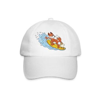 KOT UND GOUPI - Baseballkappe - Weiß/Weiß - Vorne
