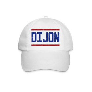 Dijon Vintage - Baseballkappe - Weiß/Weiß - Vorne