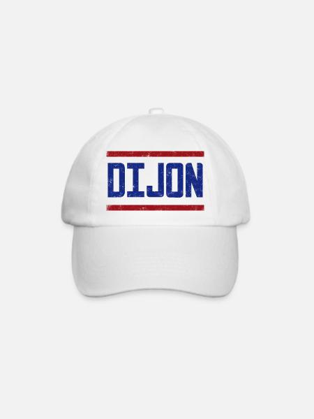Dijon Vintage - Baseballkappe - Weiß/Weiß