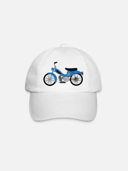Blaue Grena - Baseballkappe - Weiß/Weiß