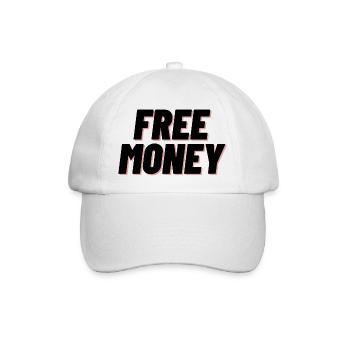 Money - Baseballkappe - Weiß/Weiß - Vorne