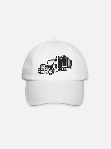 LKW LKW - Baseballkappe - Weiß/Weiß