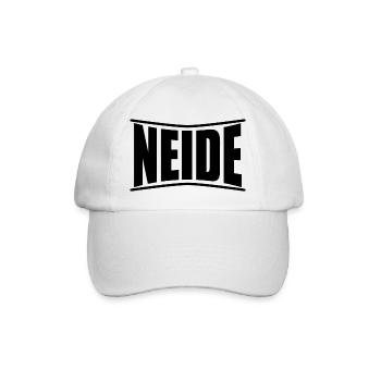 T-Shirt Neide T-Shirt Geschenkidee - Baseballkappe - Weiß/Weiß - Vorne