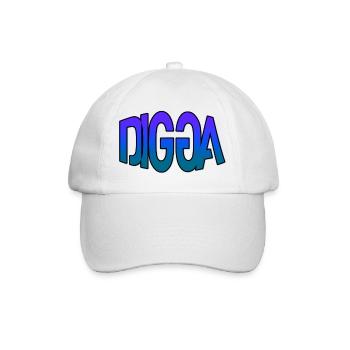 DIGGA - Baseballkappe - Weiß/Weiß - Vorne