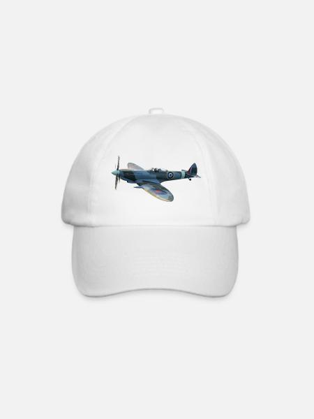 Spitfire - Baseballkappe - Weiß/Weiß