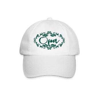 OPA - Baseballkappe - Weiß/Weiß - Vorne