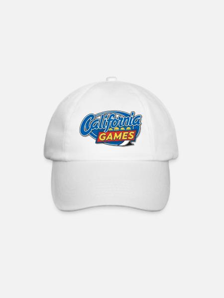 CaliGames - Baseballkappe - Weiß/Weiß