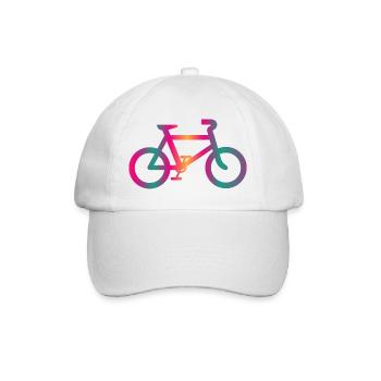 FAHRRAD. RUHESTAND. RUHESTAND. PENSIONIERT. RUHESTAND - Baseballkappe - Weiß/Weiß - Vorne