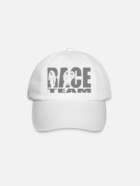 Race team - Baseballkappe - Weiß/Weiß